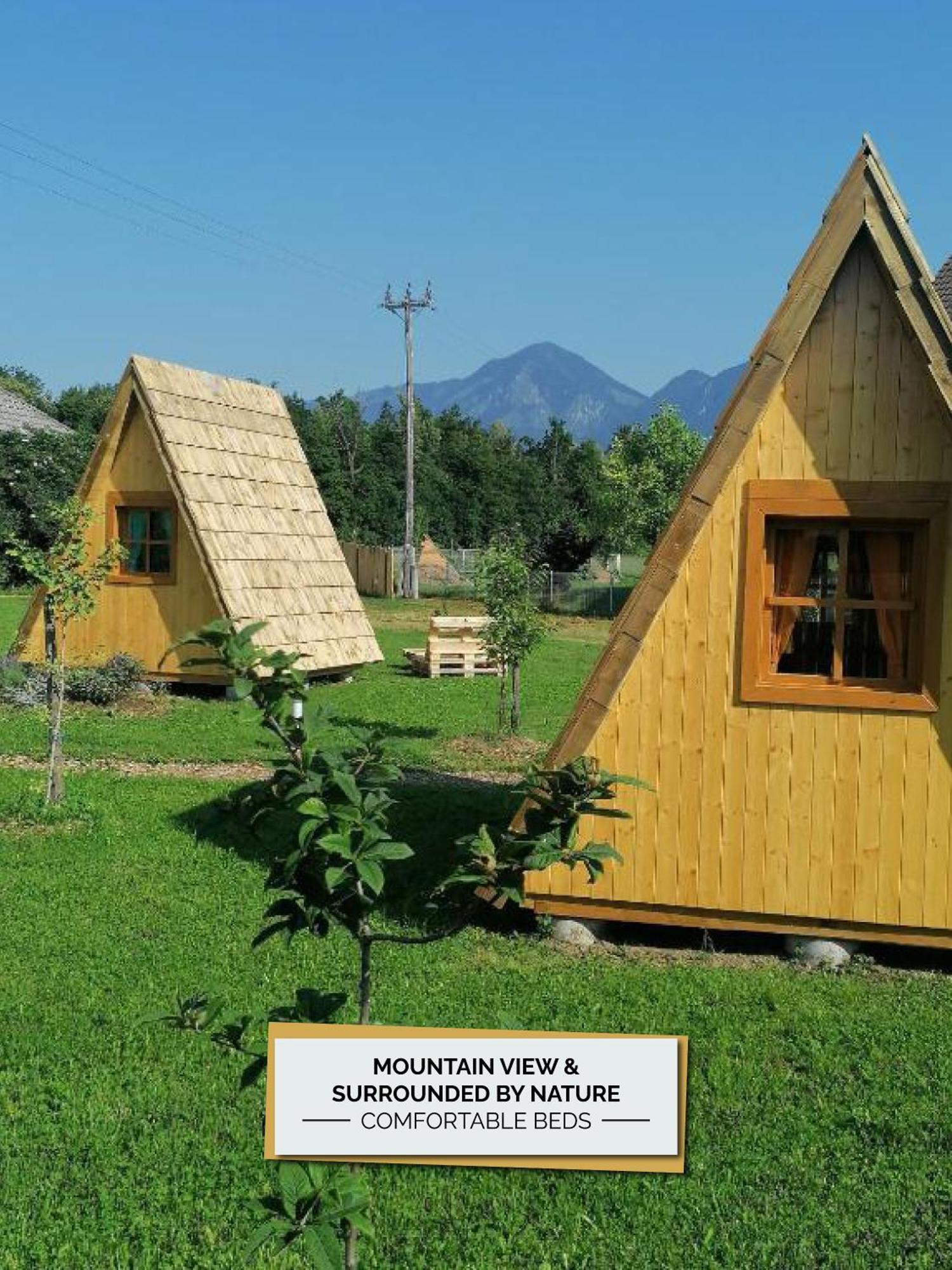 Glamping Mohorjev Grunt Hotel Preddvor Kültér fotó